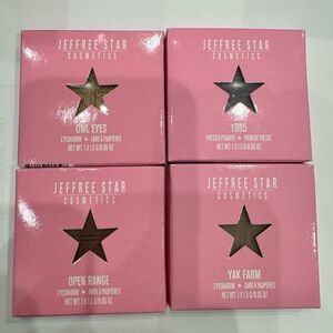 Jeffree Star 4/$20 Eyeshadow